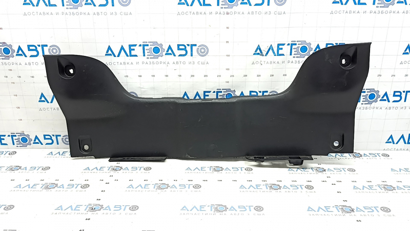 Накладка проема багажника Ford Mustang mk6 15-23 купе, черная, царапины, потерта