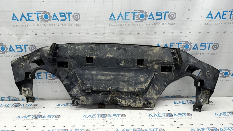 Защита переднего бампера Mazda CX-5 22-25 задняя, надломаны крепления