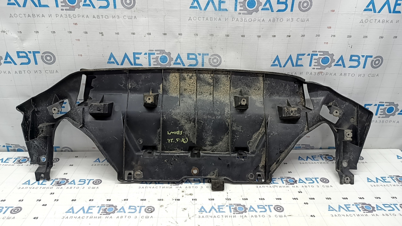 Защита переднего бампера Mazda CX-5 22-25 задняя, надломаны крепления