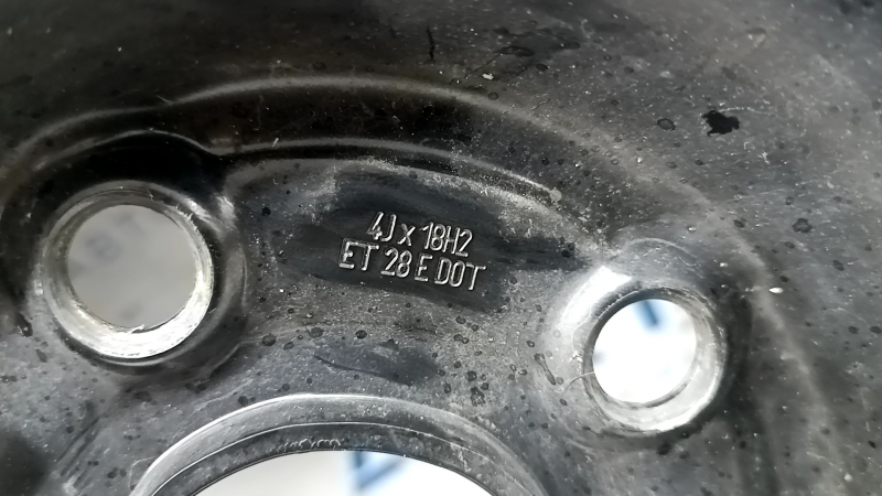 Запасное колесо докатка VW Tiguan 18-24 R18x4J ET28 145/85