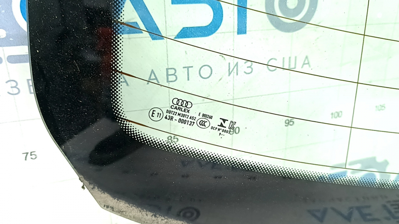 Стекло заднее Audi A4 B9 20-25 подогрев
