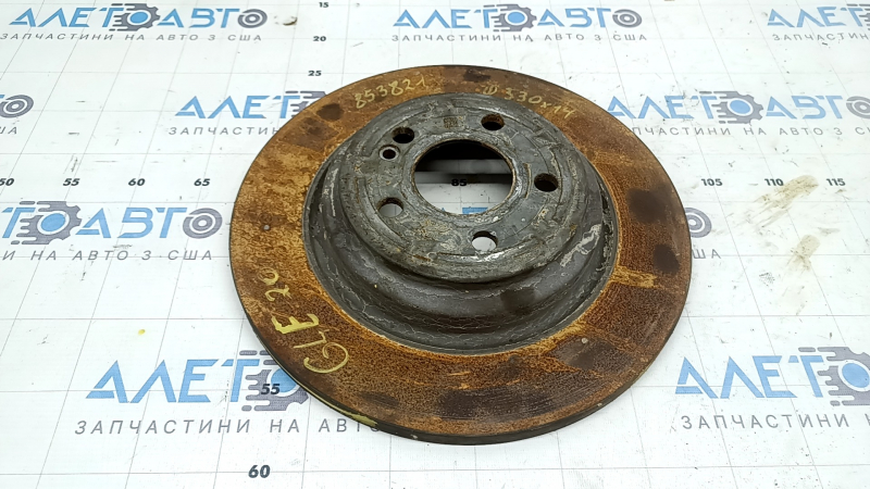 Диск тормозной задний левый Mercedes W167 GLE 350 450 20-26 330/14мм, ржавый