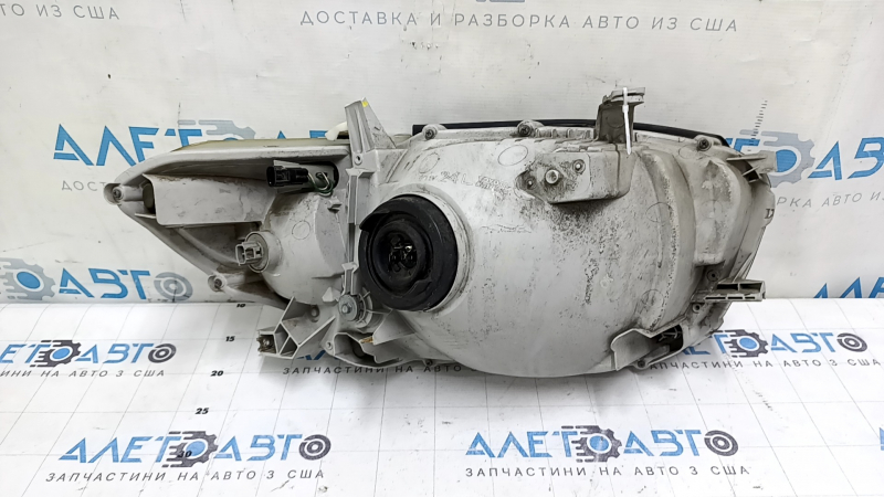 Фара передняя левая Toyota Highlander 08-10 hybrid галоген, под полировку
