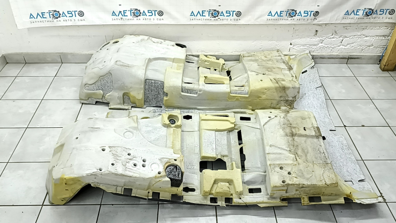 Покрытие пола Audi Q5 8R 09-17 серое, под химчистку