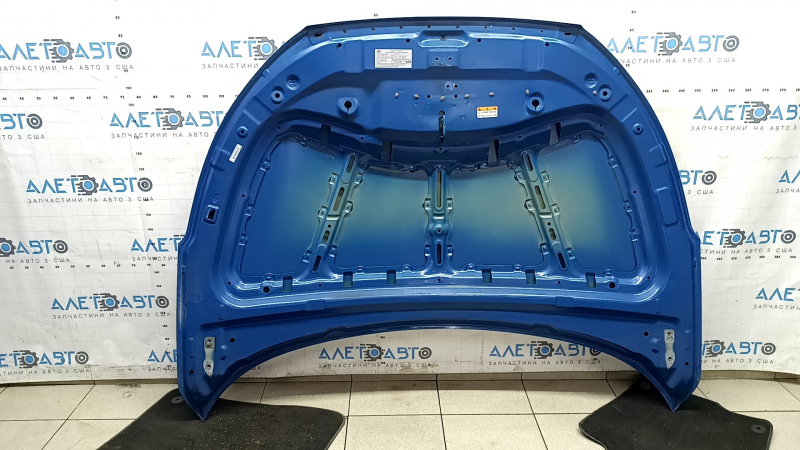 Капот голый Hyundai Tucson 16-21 синий R2U, сталь, сколы краски, тычка