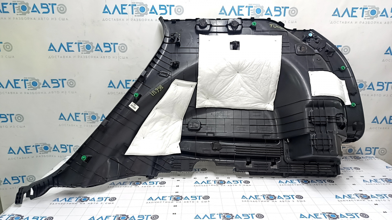 Обшивка арки левая Hyundai Tucson 19-21 черная, царапины, потерта