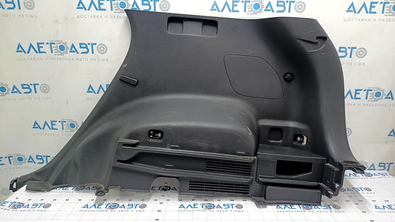 Обшивка арки правая Hyundai Tucson 16-21 черная без сабвуфера, царапины, сломано крепление