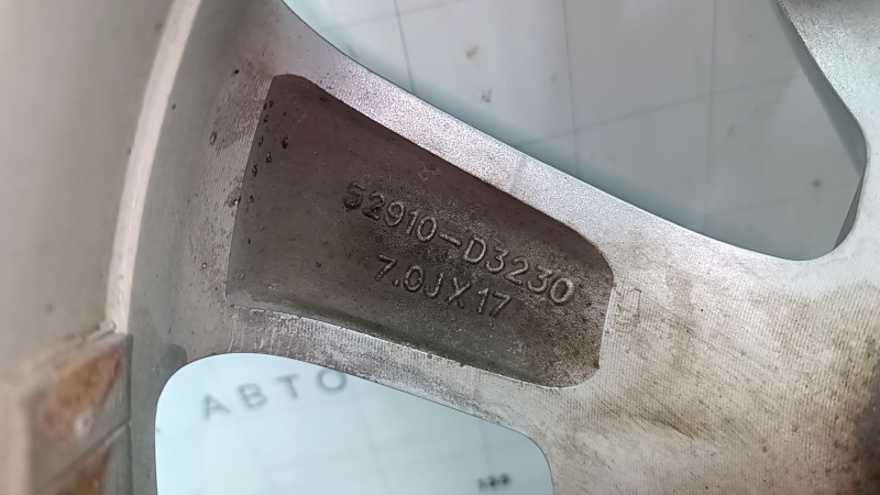 Диск колесный R18 x 7.5J Hyundai Tucson 19-21 легкая бордюрка