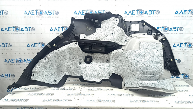 Обшивка арки левая Mazda CX-9 16-16 черная, без динамика, царапины, потерт