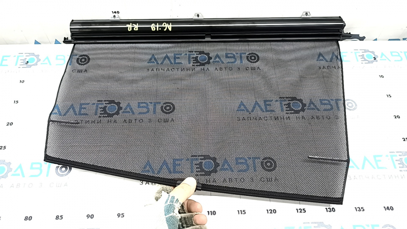 Шторка двери задней правой Audi A6 C8 19-25 черная