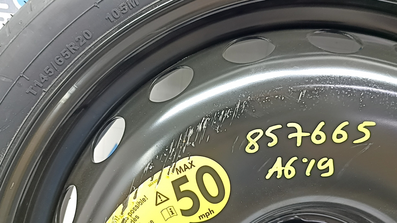 Запасное колесо докатка Audi A6 C8 19-24 R20 145/65 потерт диск