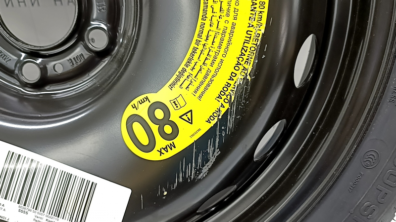 Запасное колесо докатка Audi A6 C8 19-24 R20 145/65 потерт диск