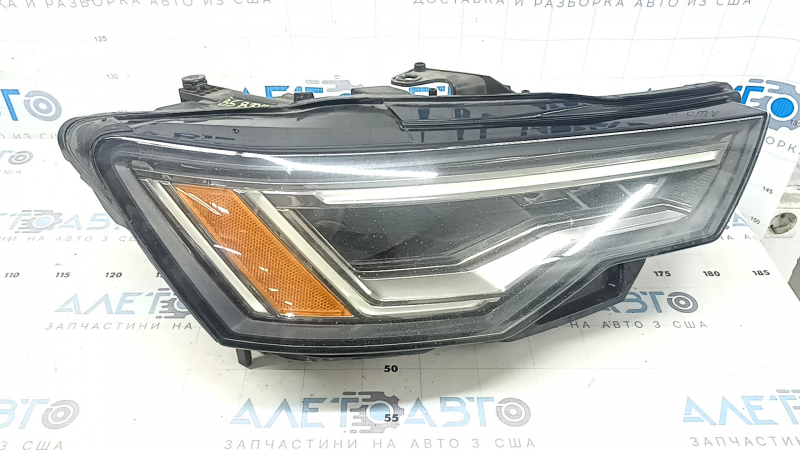 Фара передняя правая в сборе Audi A6 C8 19-24 LED, Matrix beam с уплотнителем, под полировку