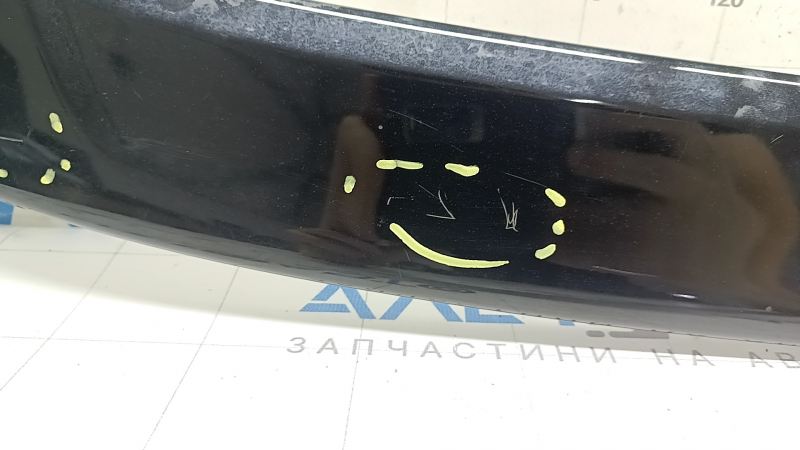 Спойлер крышки багажника Honda Accord 23-26 черный глянец, царапины
