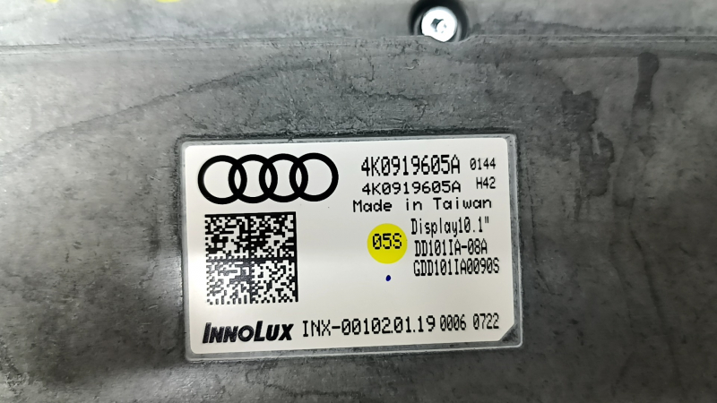 Монитор, дисплей, навигация Audi A6 C8 19-22 верхний, 10.1" сенсорный