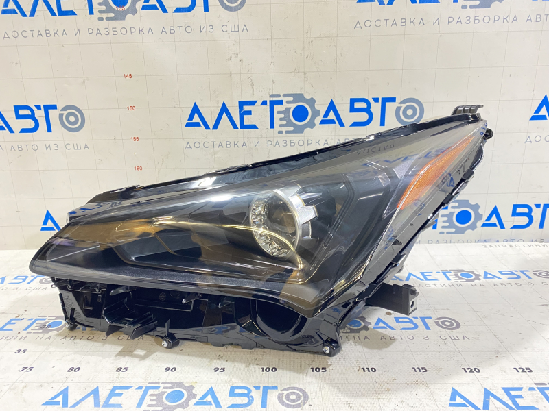 Фара передняя левая Lexus NX300 NX300h 18-21 LED, одна линза, адаптив