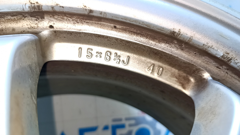 Диск колесный R15x6.5J ET40 Toyota Prius 50 16-22 легкая бордюрка