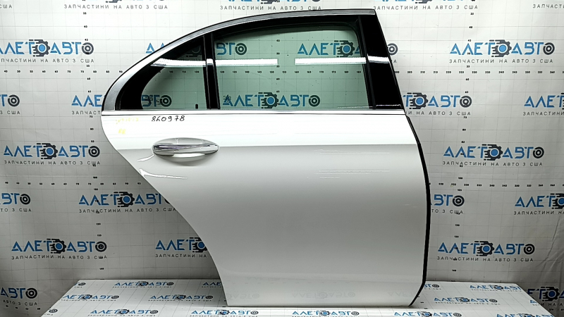 Дверь в сборе задняя правая Mercedes W213 E 17-23 keyless, белый 149