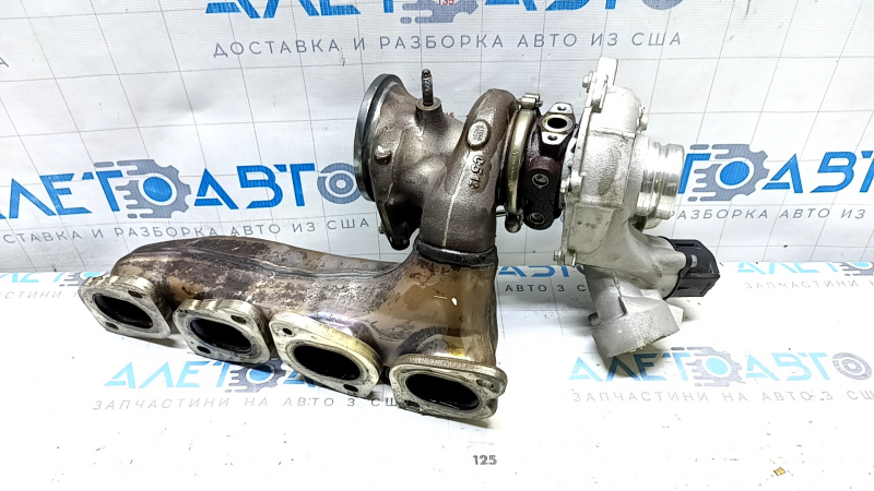 Турбина в сборе с коллектором Mercedes W213 E 300 17-19 2.0T 49к