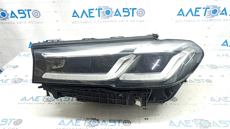 Фара передняя левая в сборе BMW 5 G30 21-23 LED, под полировку