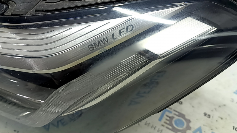 Фара передняя левая в сборе BMW 5 G30 21-23 LED, под полировку