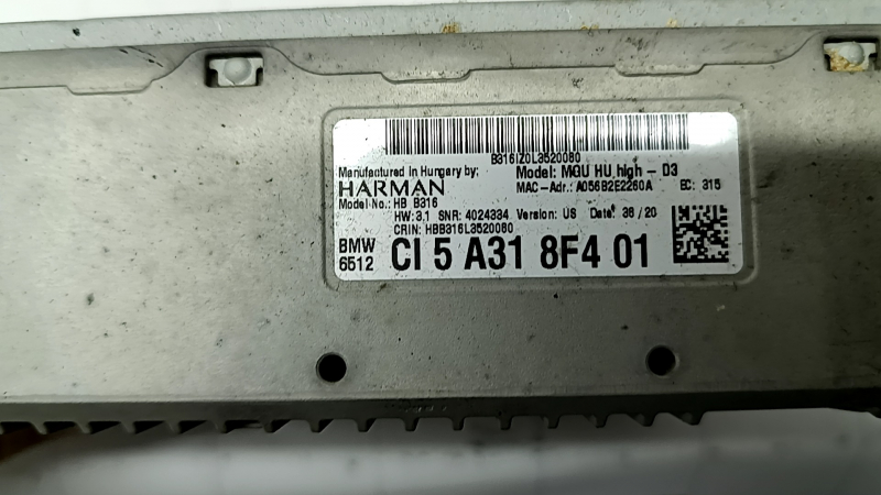 Головное устройство BMW 5 G30 21-23