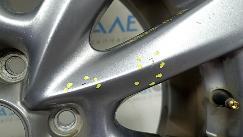 Диск колесный R18x7J ET45 Mazda 3 19-26 серебро, легкая бордюрка
