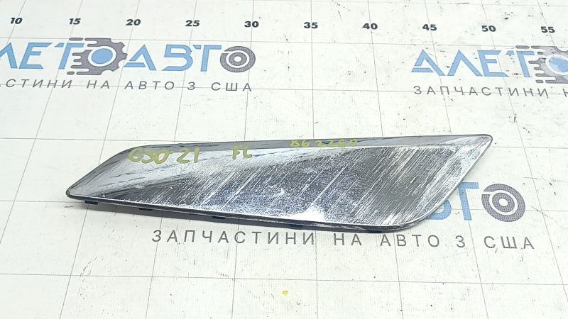 Ornament priză de aer aripă stânga pentru BMW 5 G30 17-23, cromat, zgârieturi