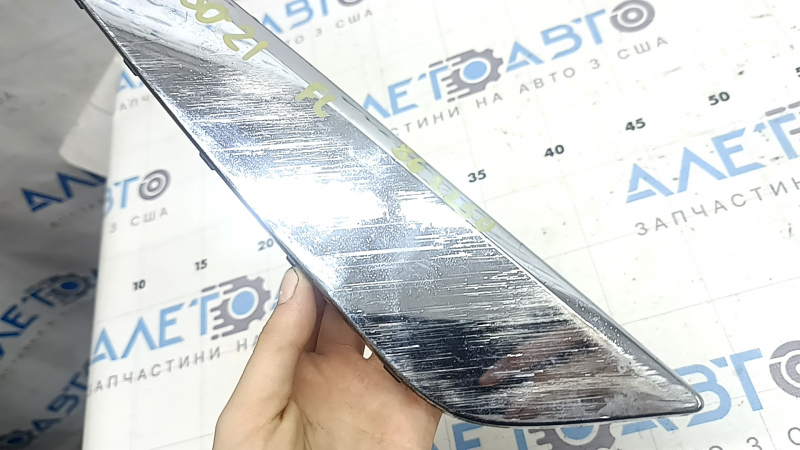 Ornament priză de aer aripă stânga pentru BMW 5 G30 17-23, cromat, zgârieturi