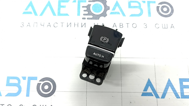 Кнопка паркинга BMW 5 G30 17-23 auto hold, черный глянец, царапины