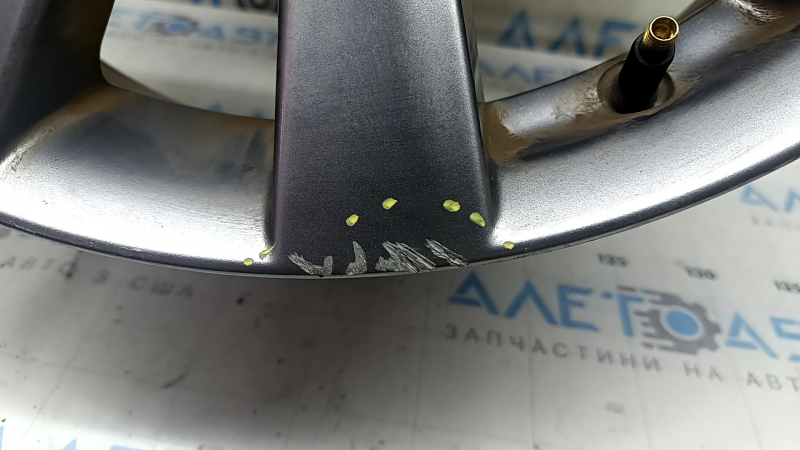 Диск колесный R18x7J ET45 Mazda 3 19-26 серебро, бордюрка