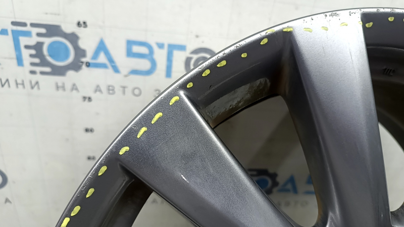 Диск колесный R18x7J ET45 Mazda 3 19-26 серебро, бордюрка