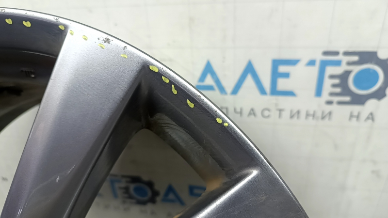 Диск колесный R18x7J ET45 Mazda 3 19-26 серебро, бордюрка
