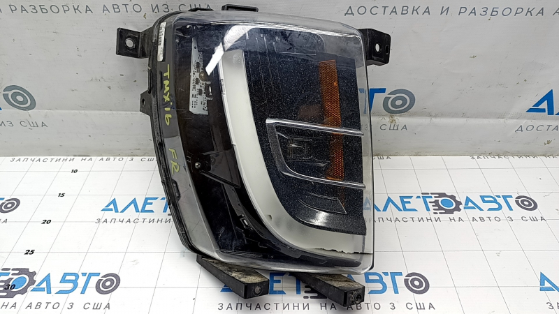 Противотуманная фара птф правая Tesla Model X 16-21 UP песок, напыл краски