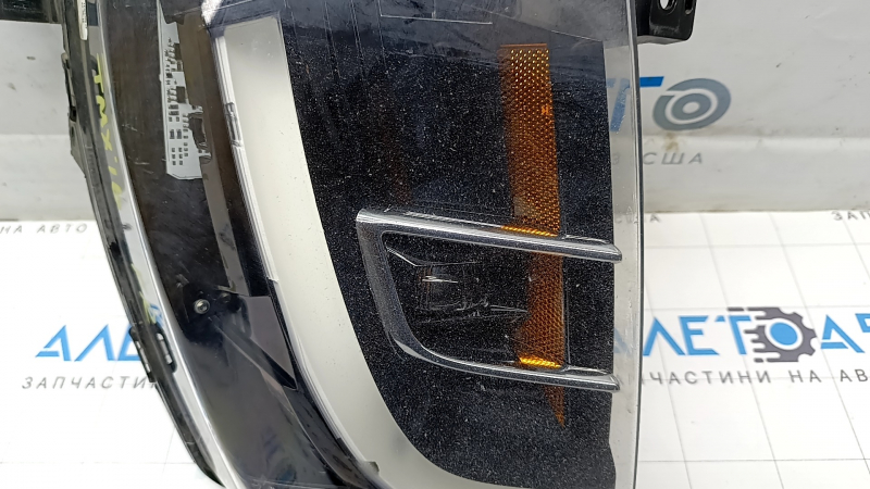Противотуманная фара птф правая Tesla Model X 16-21 UP песок, напыл краски