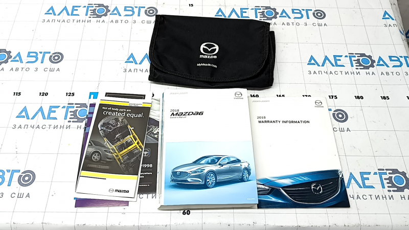 Manual инструкция Mazda 6 18 английский язык