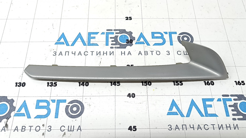 Grilă inferioară bară față dreapta pentru BMW Seria 5 F10 14-16, cromat mat sub proiectoarele de ceață. Bază, nisip