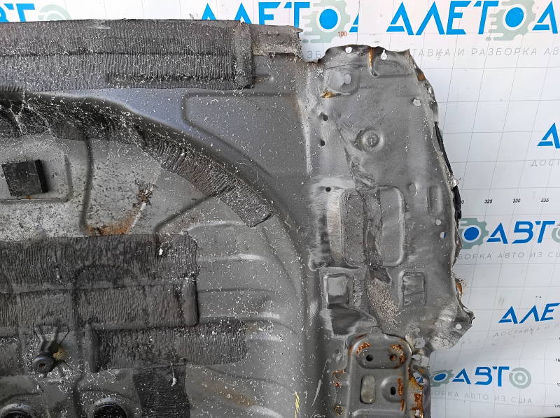 Корыто багажника Toyota Rav4 19-25 hybrid, USA built высверлена