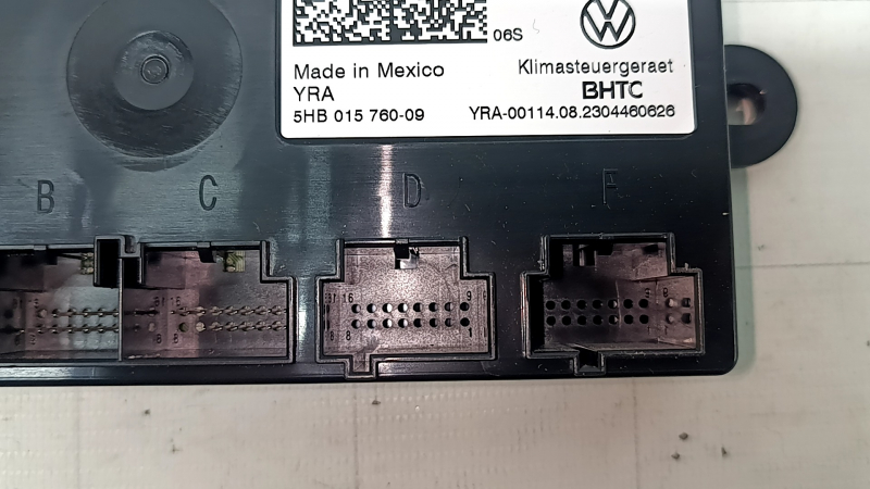 AC And Heater Control Module VW Atlas 18-26