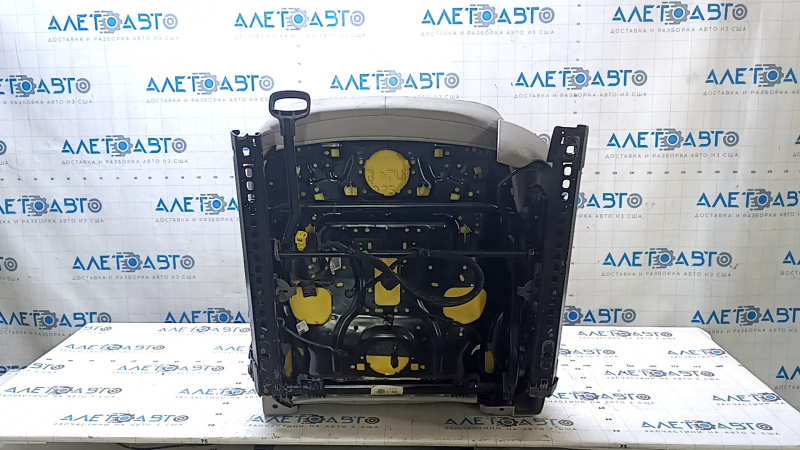 Водительское сиденье VW Passat b8 16-19 USA без airbag, механическое, ткань серая, под химчистку