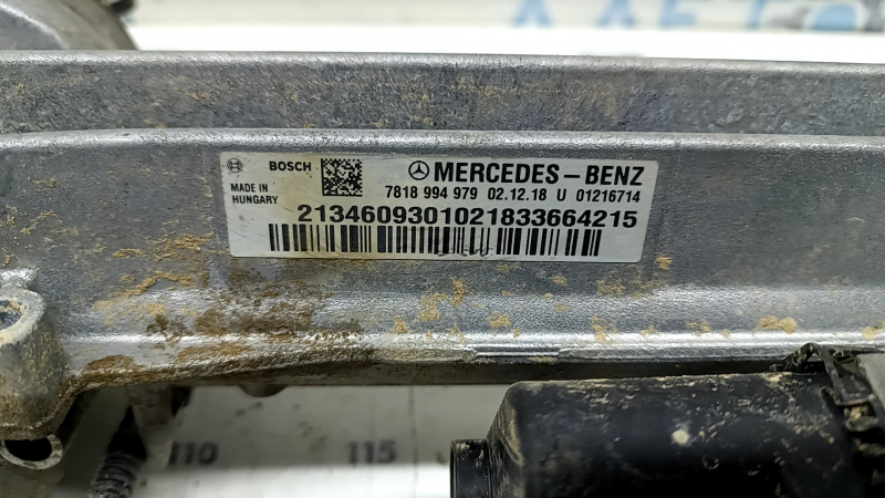 Рейка рулевая Mercedes C-class W205 300/400 15-21 электро, AWD, без рулевых тяг