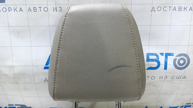 Подголовник 2 ряда правый Ford C-max MK2 13-16 кожа бежевая, под чистку