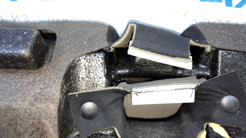 Scaune spate rândul 2 Lincoln MKC 15-19 piele neagră, spumă pentru frâne