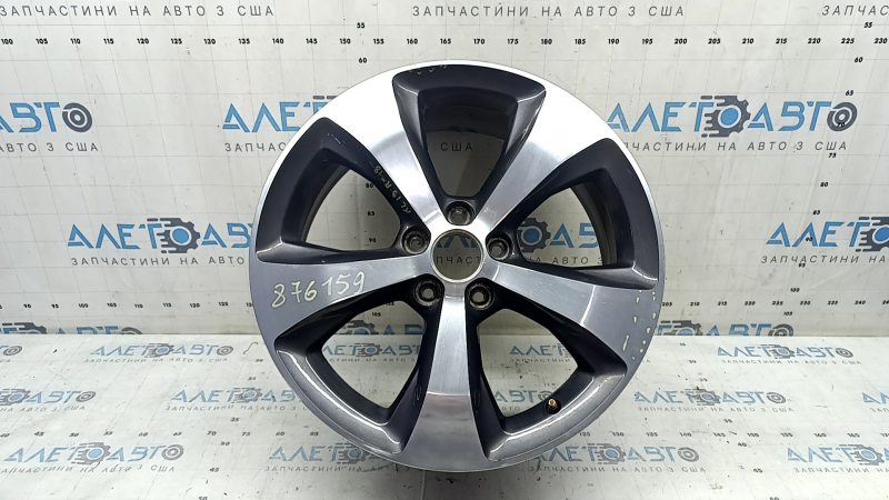 Диск колесный R18 x 7J ET41 Jeep Cherokee KL 19-22 хром, легкая бордюрка