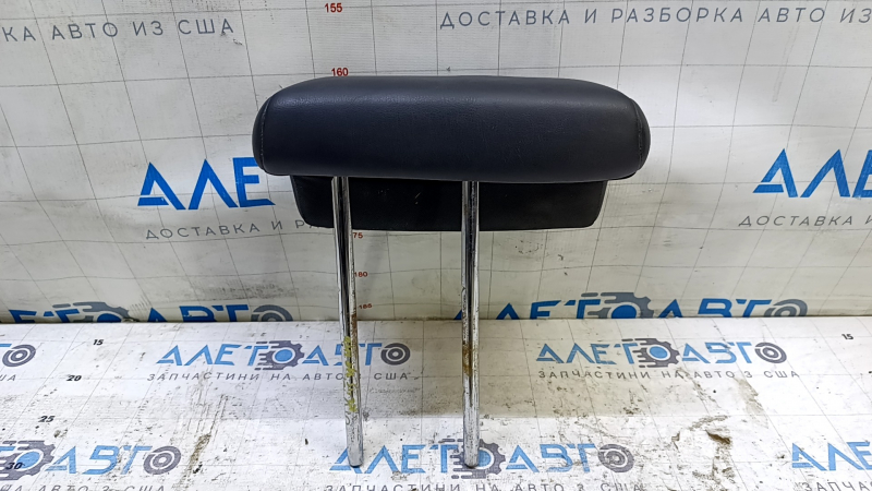 Подголовник 2 ряда центральный Jeep Cherokee KL 14-23 кожа черная, ржавые направляющие