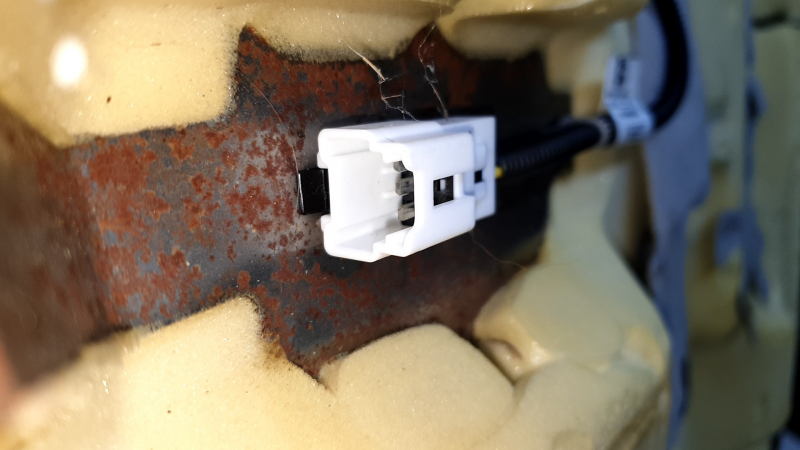 Подушка заднего ряда сидений Nissan Leaf 13-17 ткань серая, с подогревом, под чистку