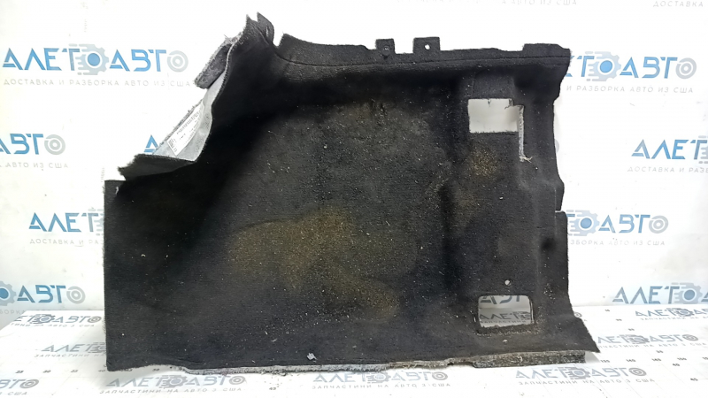 Покрытие пола переднее правое Ford Edge 19-24 черное, под химчистку