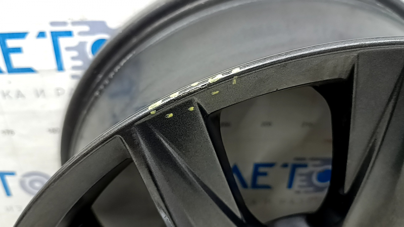 Диск колесный R18 x 7J ET43 VW Tiguan 18-24 тип 2, черный, легкая бордюрка