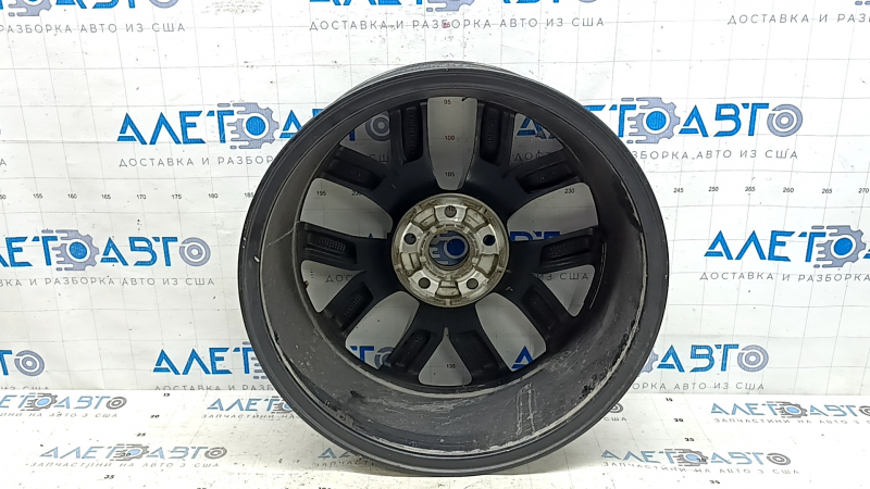 Диск колесный R18 x 7J ET43 VW Tiguan 18-24 тип 2, черный, легкая бордюрка