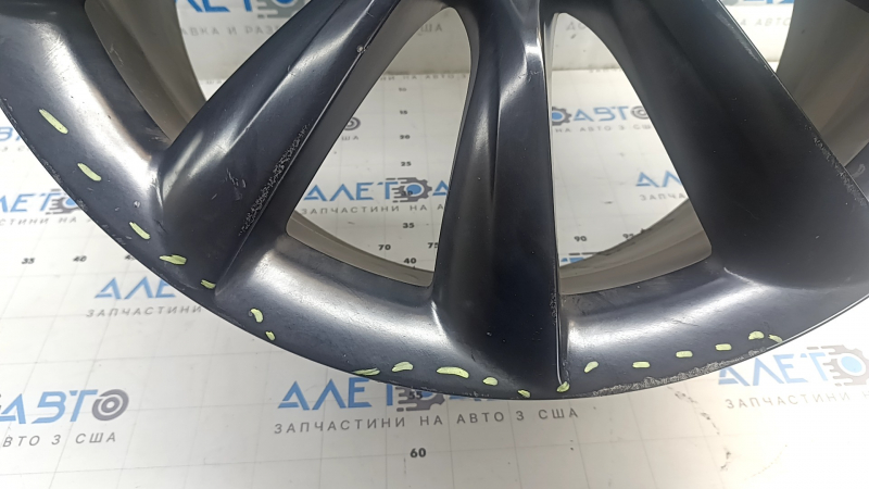 Диск колесный R22x10J ET35 Tesla Model X 16-21 черный, бордюрка